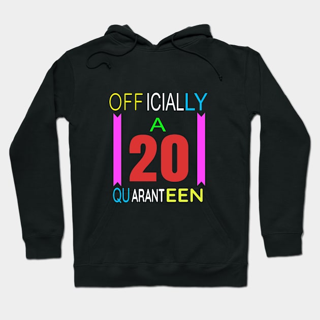 Officially a 20 Quaranteen Hoodie by rissander